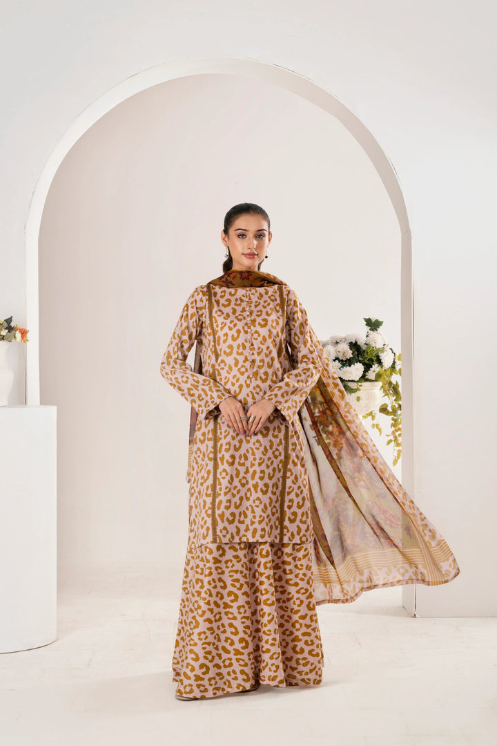 Three Piece Unstitched Breeze Lawn Suit for Women All Over Stylish Printed Breeze Lawn Fabric Summer Wear Collection – Random Article Ref VG-9065C – Premium Quality Design with Flowing  Breeze Lawn Dupatta and Matching Trouser