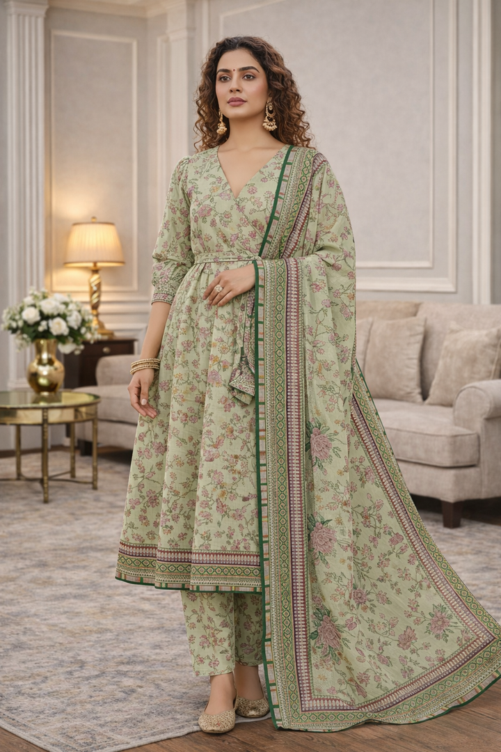 Three Piece Unstitched Breeze Lawn Suit for Women All Over Stylish Printed Breeze Lawn Fabric Summer Wear Collection – Random Article Ref VG-9036C – Premium Quality Design with Flowing  Breeze Lawn Dupatta and Matching Trouser
