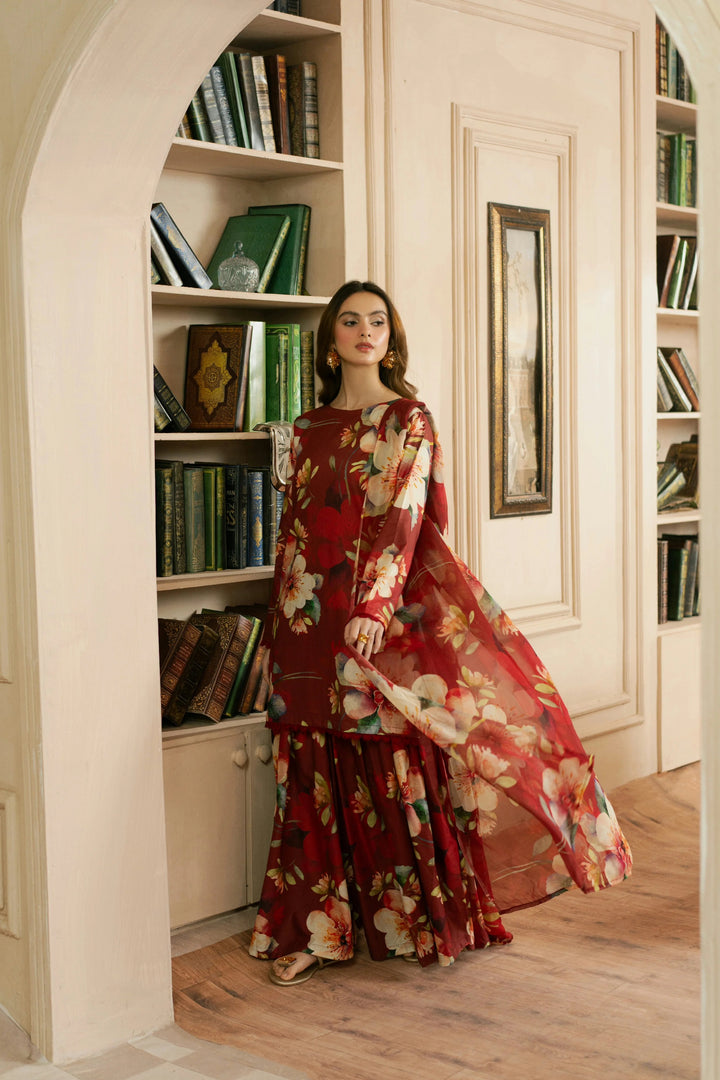 Three Piece Unstitched Breeze Lawn Suit for Women All Over Stylish Printed Breeze Lawn Fabric Summer Wear Collection – Random Article Ref VG-9073C – Premium Quality Design with Flowing  Breeze Lawn Dupatta and Matching Trouser